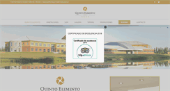 Desktop Screenshot of hotelquintoelemento.com.ar